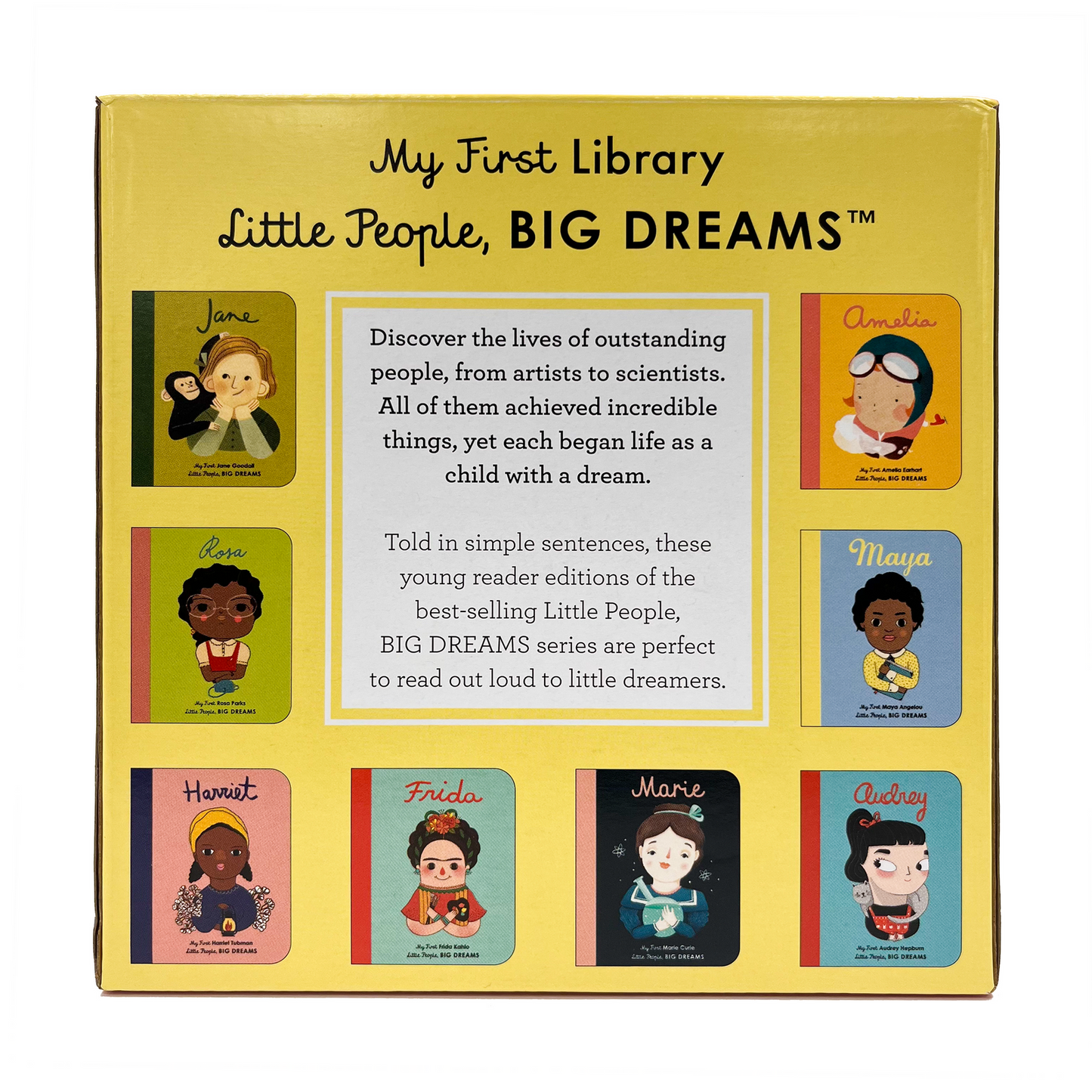 My First Library: Little People Big Dreams 8 Books Collection Box Set