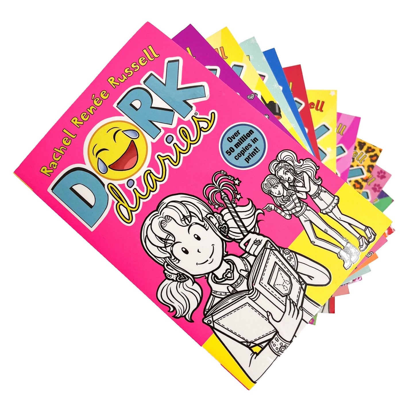 Dork Diaries Series 12 Books Collection Set By Rachel Renee Russell