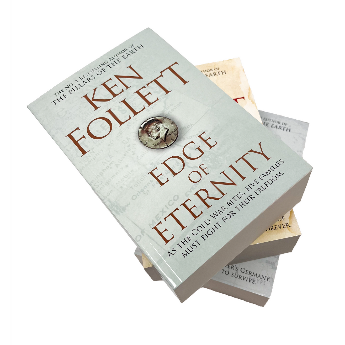 Σετ βιβλίων Ken Follett Century Trilogy Collection 3 (Fall of Giants, Winter of the World, Edge of Eternity)