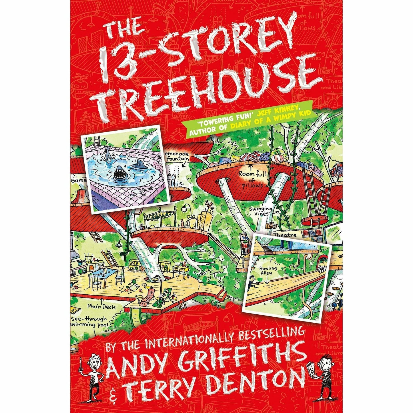 Andy Griffiths The Treehouse Collection 11 Books Set 143-Storey, 130-Storey, 117-Storey, 104-Storey