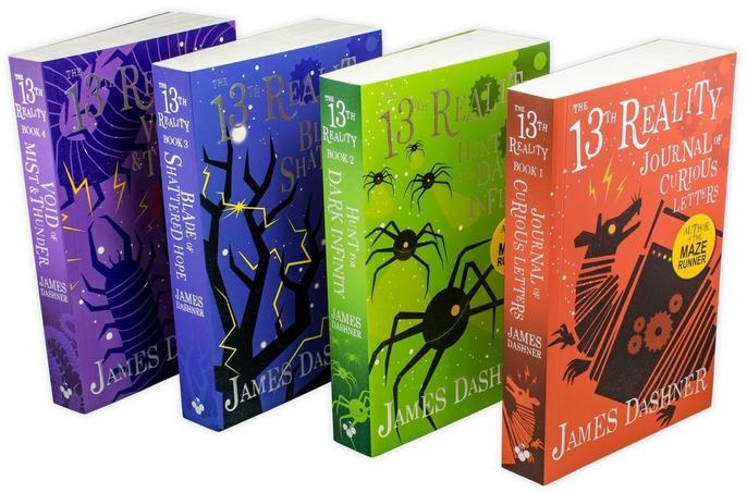 The 13th Reality The Complete 4 Books Collection Box Set By James Dashner