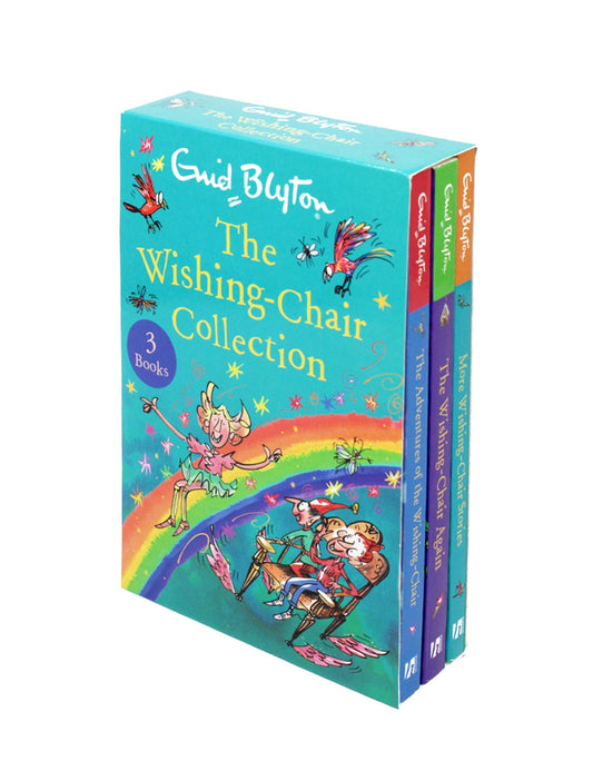 Enid Blyton Wishing Chair 3 Books Collection Set Pack (The Adventures of the Wishing-chair, The Wishing-chair Again, More Wishing-chair Stories)