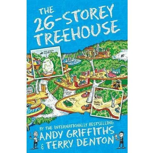 Andy Griffiths The Treehouse Collection 11 Books Set 130-Storey, 117-Storey, 104-Storey