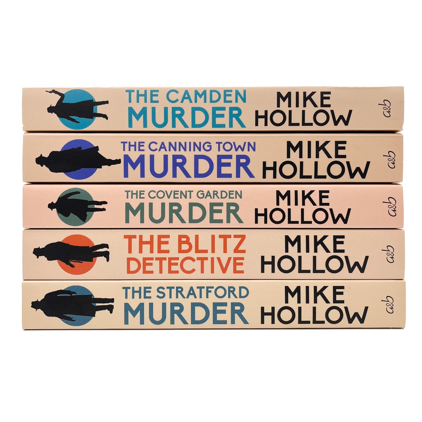 Σετ βιβλίων 5 ντετέκτιβ του Mike Hollow Blitz (The Blitz Detective, The Stratford Murder, The Canning Town Murder, The Covent Garden Murder, The Camden Murder)