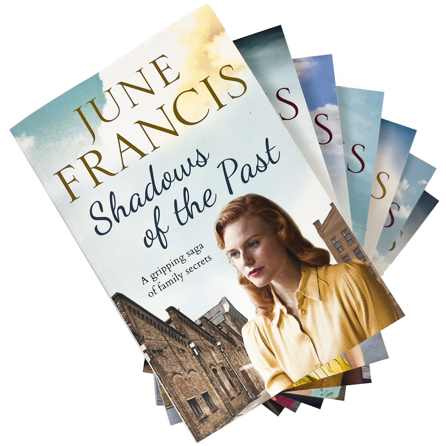 June Francis Collection 7 Books Set (Friends and Lovers, Flowers on the Mersey, Shadows of the Past, Hers to Have and to Hold, Look for the Silver Lining, It’s Now or Never, For Better For Worse)