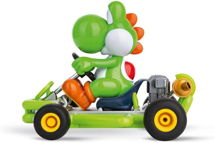 Carrera RC Mario Kart Pipe Kart Yoshi I For Children & Adults, Boys & Girls I Classic Reinterpreted I Driving Pleasure I Long-Lasting Fun I Fast Charging I Official Licence