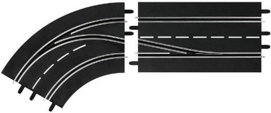 Carrera 20030362, digital 132/124 lane change curve left, inside to outside