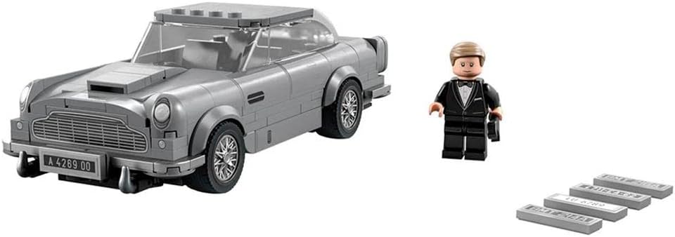 LEGO Speed Champions 007 Aston Martin DB5 76911 Building Toy Set Featuring James Bond Mini Figure, Car Model Kit for Kids and Teens, Expand Your Cool Collection, Great Gift for Boys and Girls Age 8+