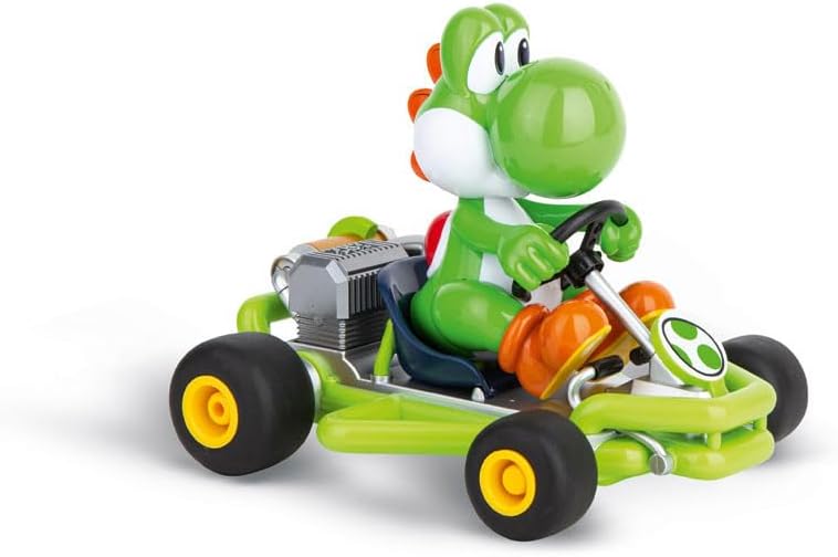 Carrera RC Mario Kart Pipe Kart Yoshi I For Children & Adults, Boys & Girls I Classic Reinterpreted I Driving Pleasure I Long-Lasting Fun I Fast Charging I Official Licence