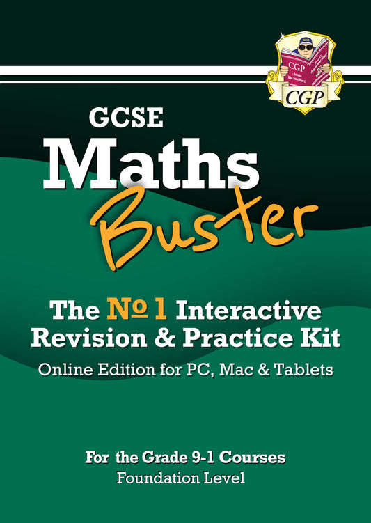 MathsBuster: GCSE Maths Online Interactive Revision - Foundation (Instant Access Code)