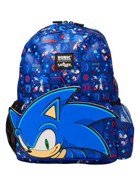 Sonic The Hedgehog Junior Hoodie Backpack