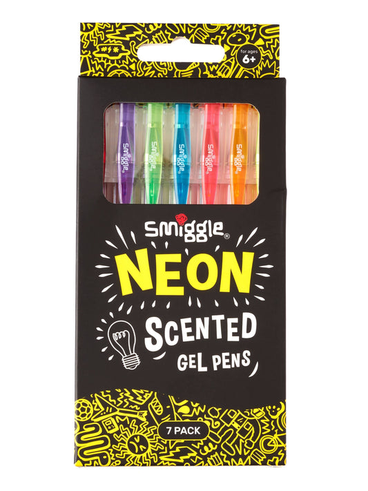 Neon Scented Gel Pens X7