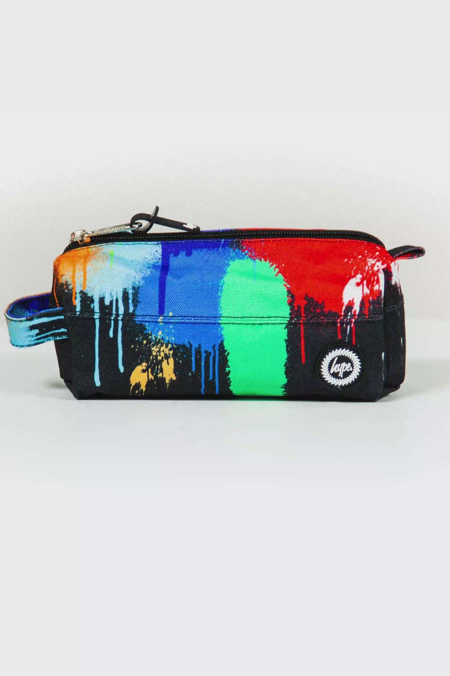 Hype Multi Coloured Graffiti Drip Pencil Case