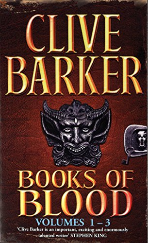 Books of Blood Volume 1 -3 By Clive Barker