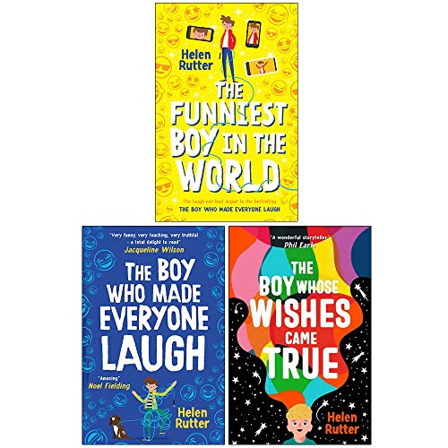 Helen Rutter Collection 3 Books Set (The Funniest Boy in the World, The Boy Who Made Everyone Laugh, The Boy Whose Wishes Came True)