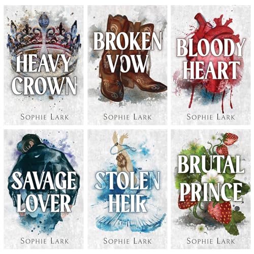 Σετ συλλογής βιβλίων Brutal Birthright Series 6 (Brutal Prince, Stolen Heir, Savage Lover, Bloody Heart, Broken Vow &amp; Heavy Crown)