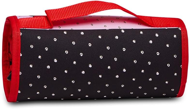 Seven Pencil Case, Pencil Case, Multicoloured, Pencil Case for Stationery, Pencil Case with Felt and Colouring Pencils, Girls & Boys, School - Elementary School, XXL, Minnie Mouse, pink, School