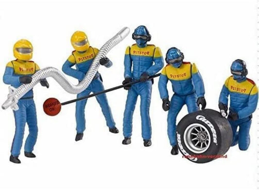 Carrera Figurine Set Mechanics Blue