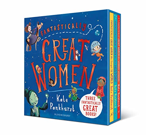 Fantastically Great Women 4 Books Collection Boxed Set By Kate Pankhurst (Who Saved the Planet, Who Worked Wonders, Who Made History, A Big Ideas Notebook)