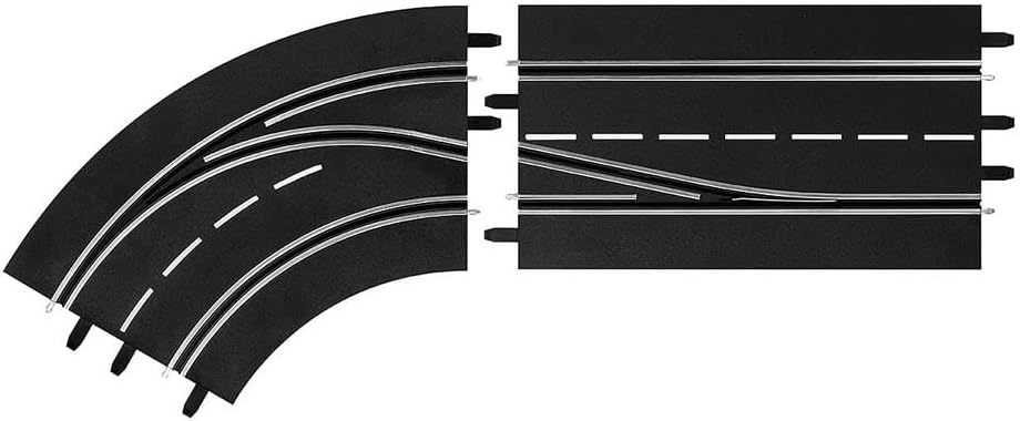 Carrera 20030362, digital 132/124 lane change curve left, inside to outside