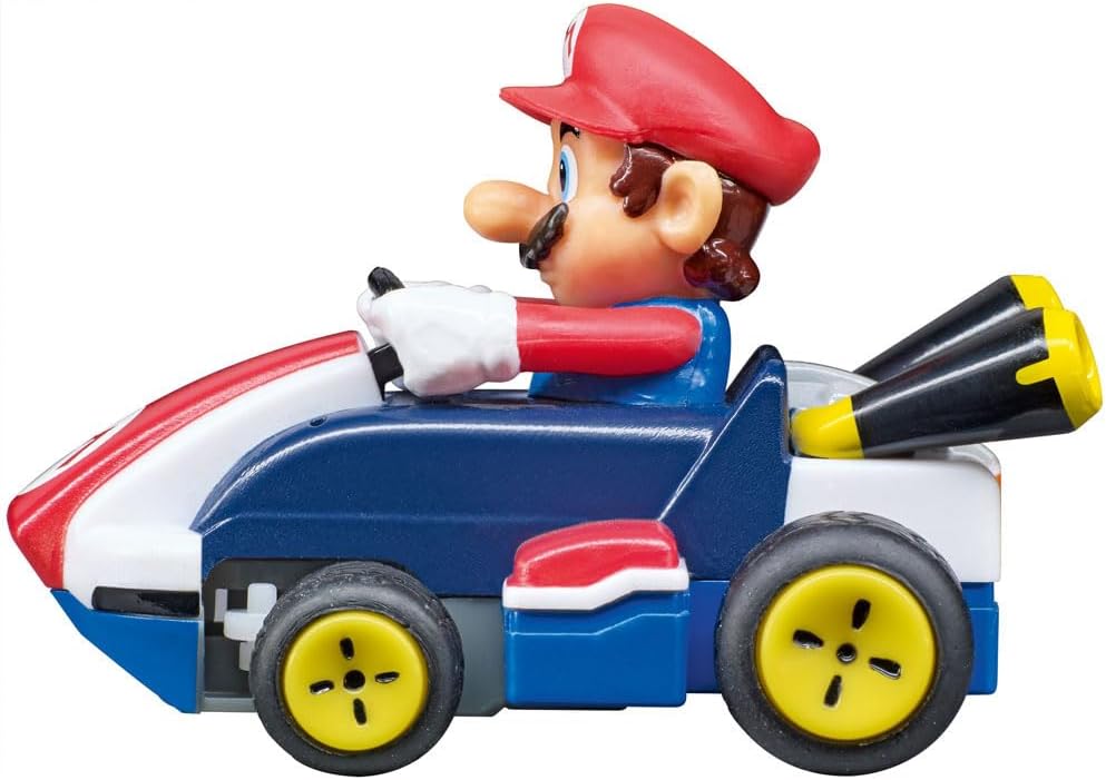 Carrera RC Mario Kart Mini RC Mario I For Children and Adults, Boys & Girls I Unique Original Licence I Instant Driving Fun with Ready to Run I Authentic Mario Kart Experience