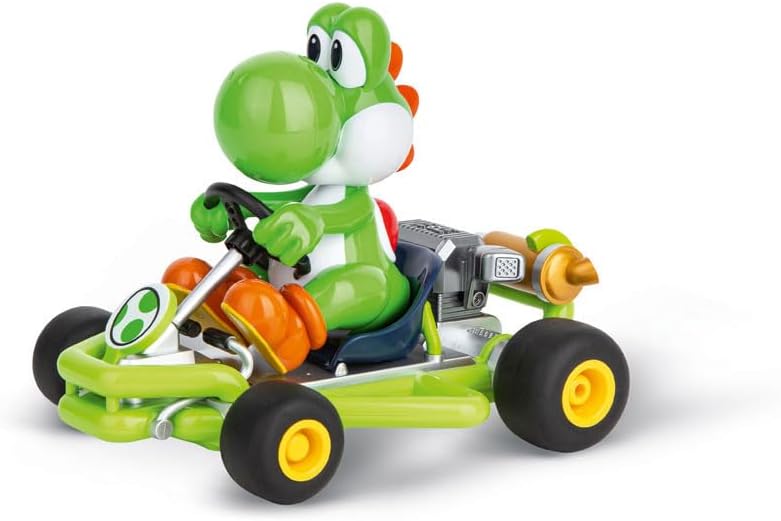 Carrera RC Mario Kart Pipe Kart Yoshi I For Children & Adults, Boys & Girls I Classic Reinterpreted I Driving Pleasure I Long-Lasting Fun I Fast Charging I Official Licence