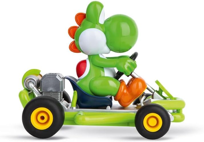 Carrera RC Mario Kart Pipe Kart Yoshi I For Children & Adults, Boys & Girls I Classic Reinterpreted I Driving Pleasure I Long-Lasting Fun I Fast Charging I Official Licence