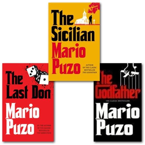 Mario Puzo The Godfather Collection 3 Books Set, (The Last Don, The Sicilian and The Godfather)