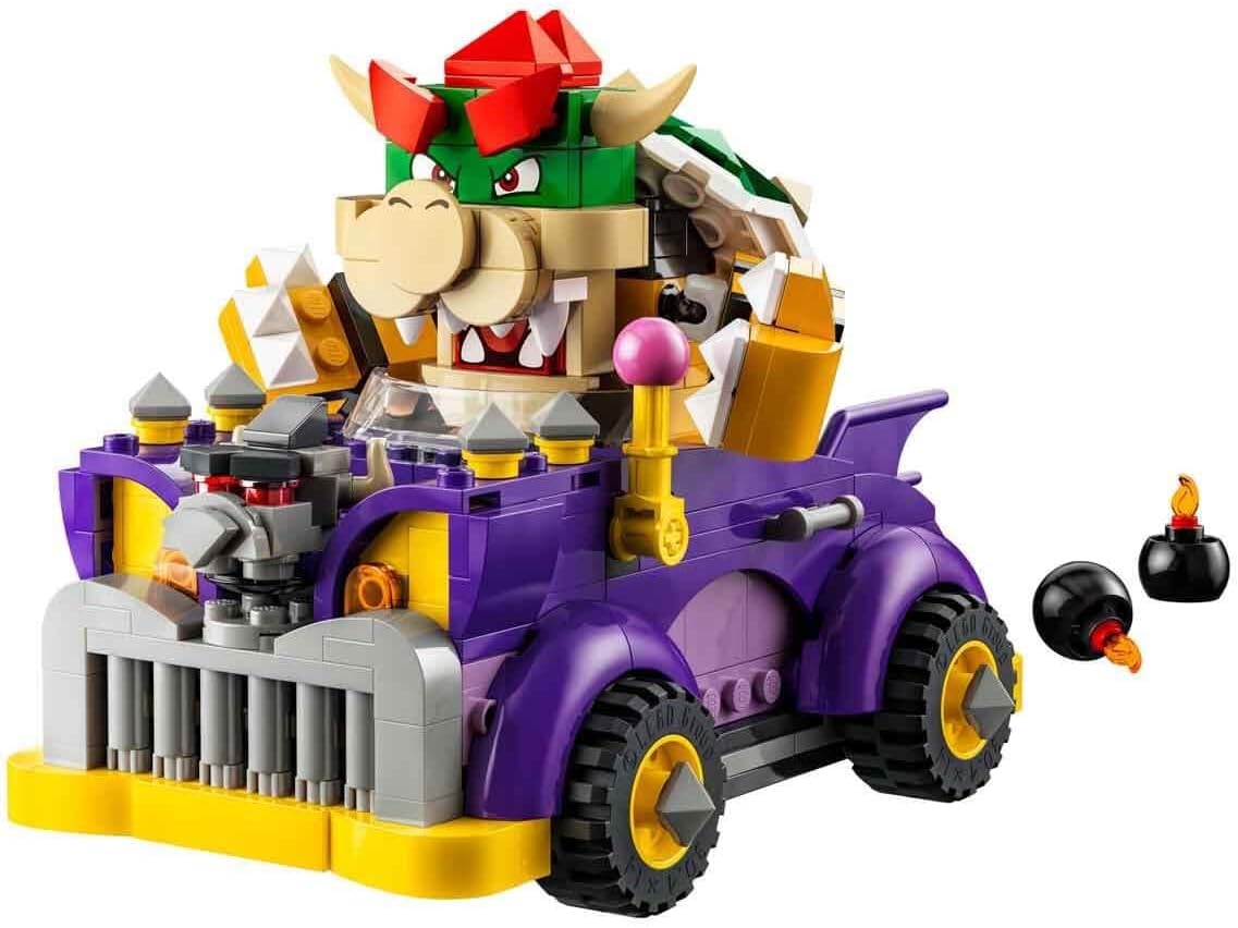 LEGO Super Mario Bowsers Monster Truck - Expansion Set, Car Toy with Bowser Figure for Boys and Girls, Set with One Character, Gamer Gift for Children from 8 Years 71431