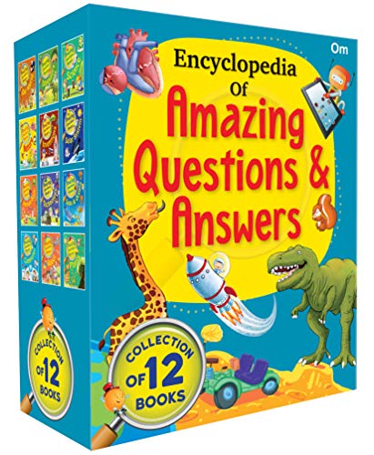 Encyclopedia of Amazing Questions & Answers 12 Books Collection Box Set (Science, Solar System, Human Body, Our World & More!)