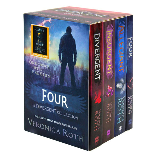 Divergent Insurgent Allegiant Trilogy 4 Books Collection Box Set Veronica Roth