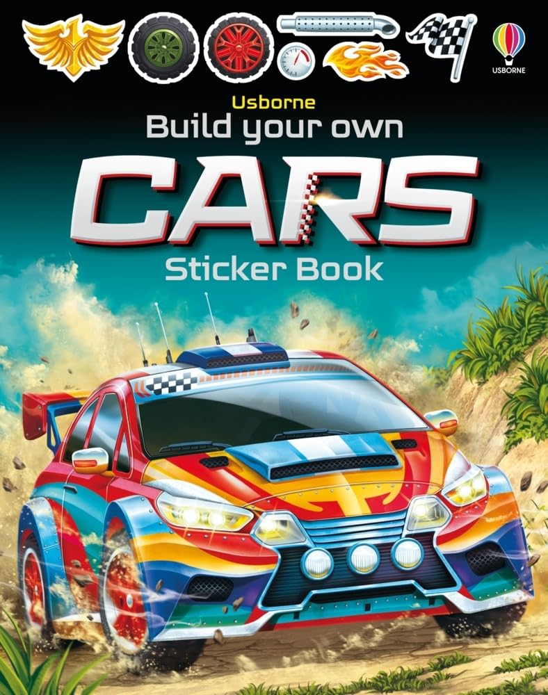 Build Your Own Cars Sticker Book (Build your own sticker books): 1