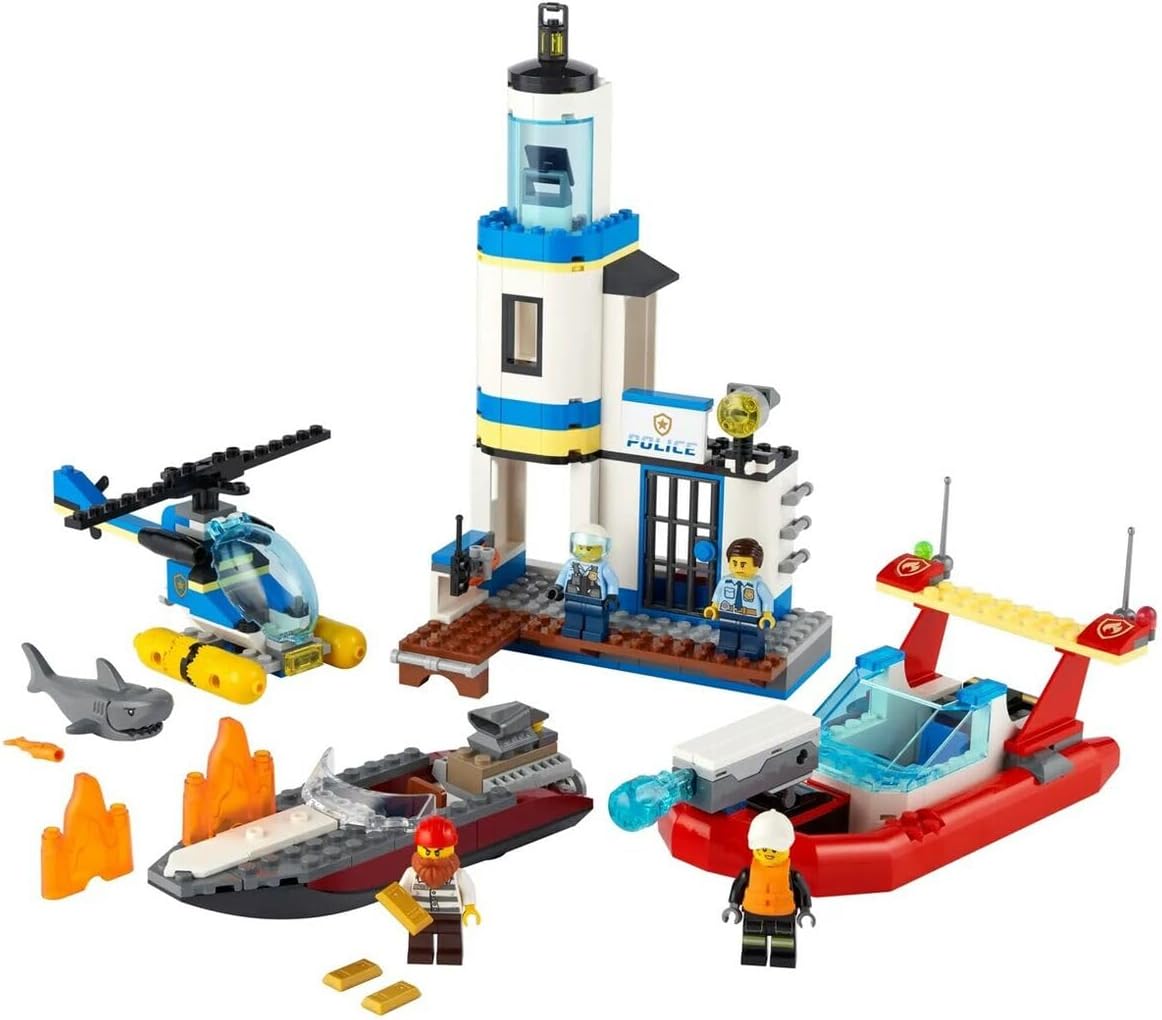 LEGO City Police and Fire Brigade in Coast Use