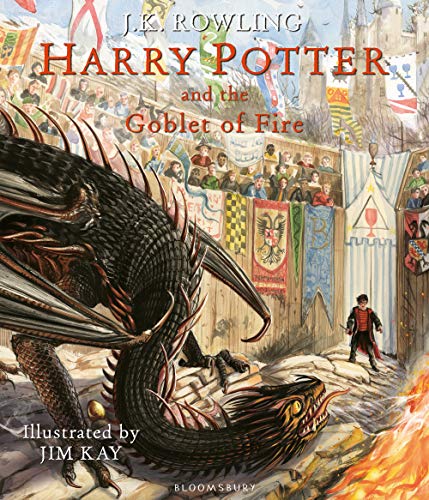 Harry Potter and the Goblet of Fire: Illustrated Edition By J.K Rowling