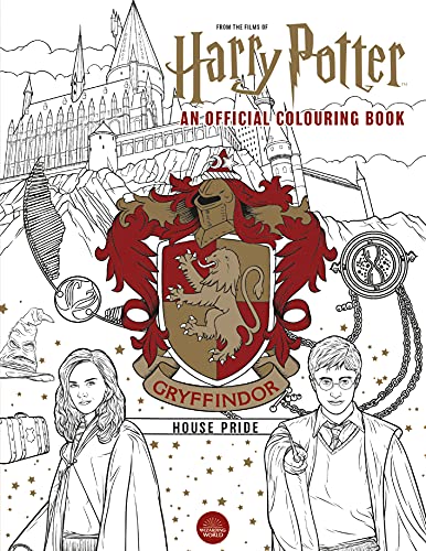 Harry Potter: Gryffindor House Pride: The Official Coloring Book