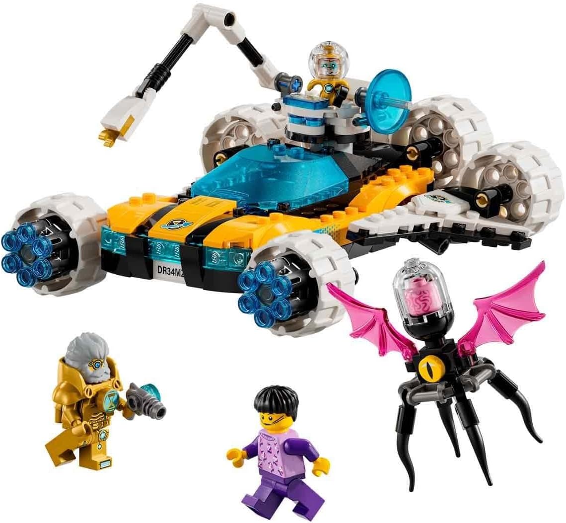 LEGO DREAMZzz 2-in-1 The Space Buggy by Mr. Oz Set with Toy Car or Space Shuttle, Includes Mini Figures Mr. Oz, Albert and Jayden, Space Gift for Children Aged 8 and Above 71475