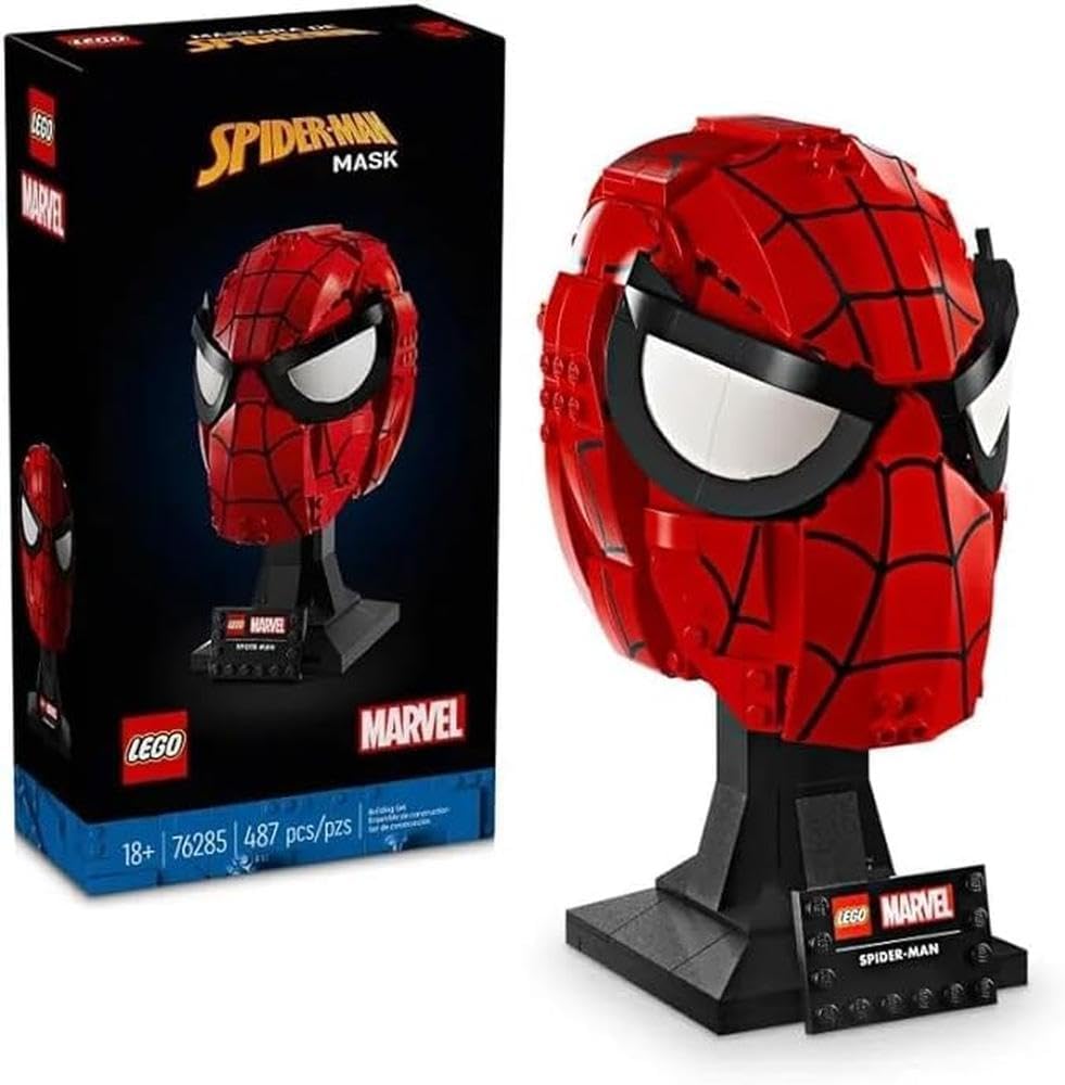 LEGO Marvel 76285 Spider-Mans Mask, Red