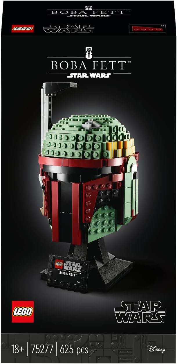 Lego® 75277 Boba Fett Helmet, Star Wars Character Collectible Construction Set, Multi-Coloured