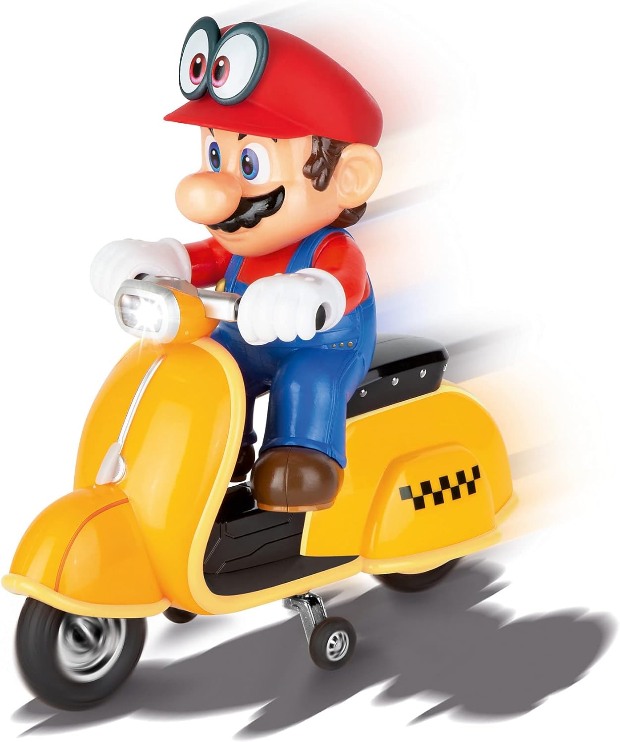 Carrera RC 370200992 Super Mario Odyssey Scooter - Remote Controlled Electric Scooter for Indoor & Outdoor Use - Toy Scooter for Children from 6 Years & Adults