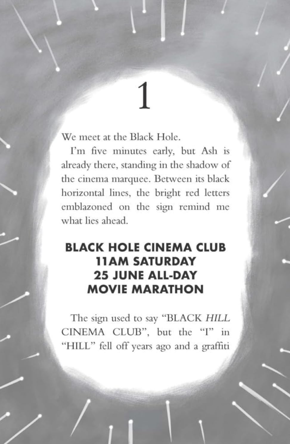 Black Hole Cinema Club: Is it Just a Movie? Or is it the End of the World?