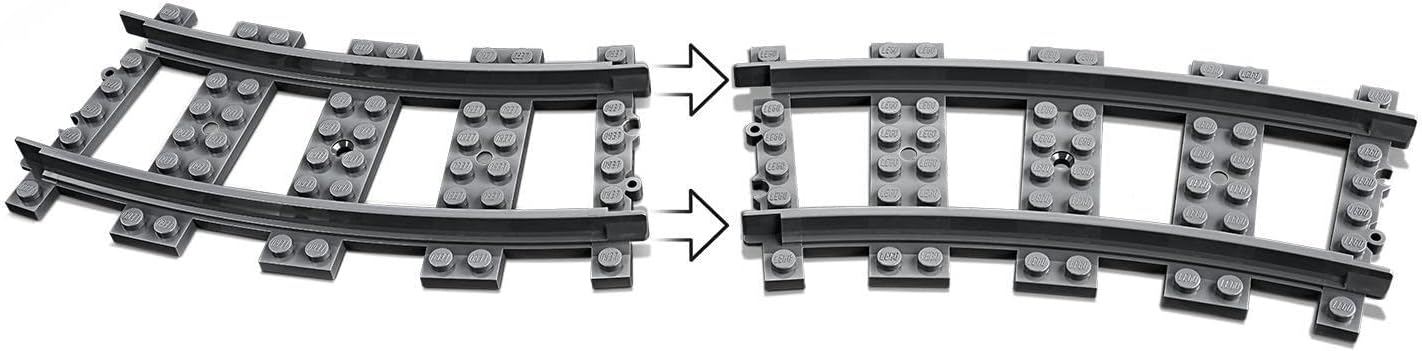 LEGO City Switch Tracks 60238 Toy Railway, Single