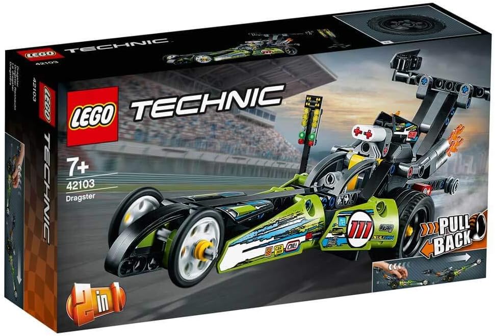 LEGO 42103 Dragster Racing Car Technic Construction Set