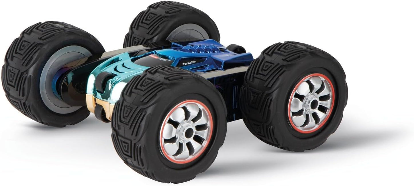 Carrera RC Turnator Colour Flip I Spectacular RC Stunt Car with LED I Impressive 360° Flip/Up to 20 km/h