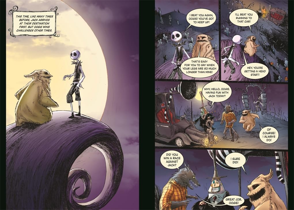 Disney Tim Burton's The Nightmare Before Christmas: The Battle For Pumpkin King: A thrilling original graphic novel