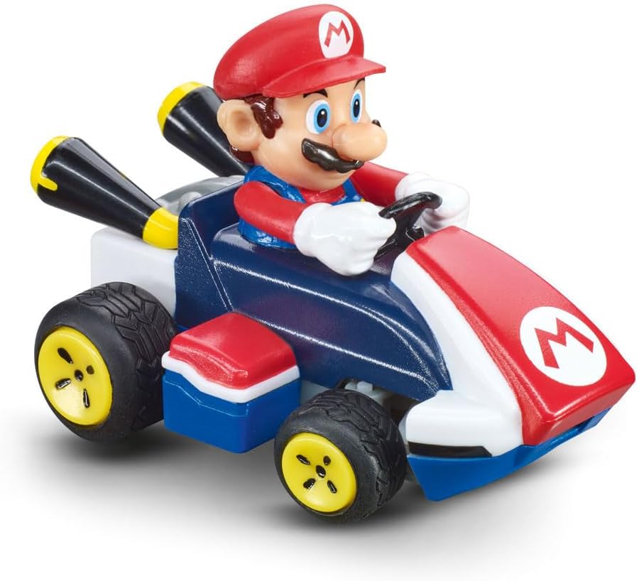 Carrera RC Mario Kart Mini RC Mario I For Children and Adults, Boys & Girls I Unique Original Licence I Instant Driving Fun with Ready to Run I Authentic Mario Kart Experience