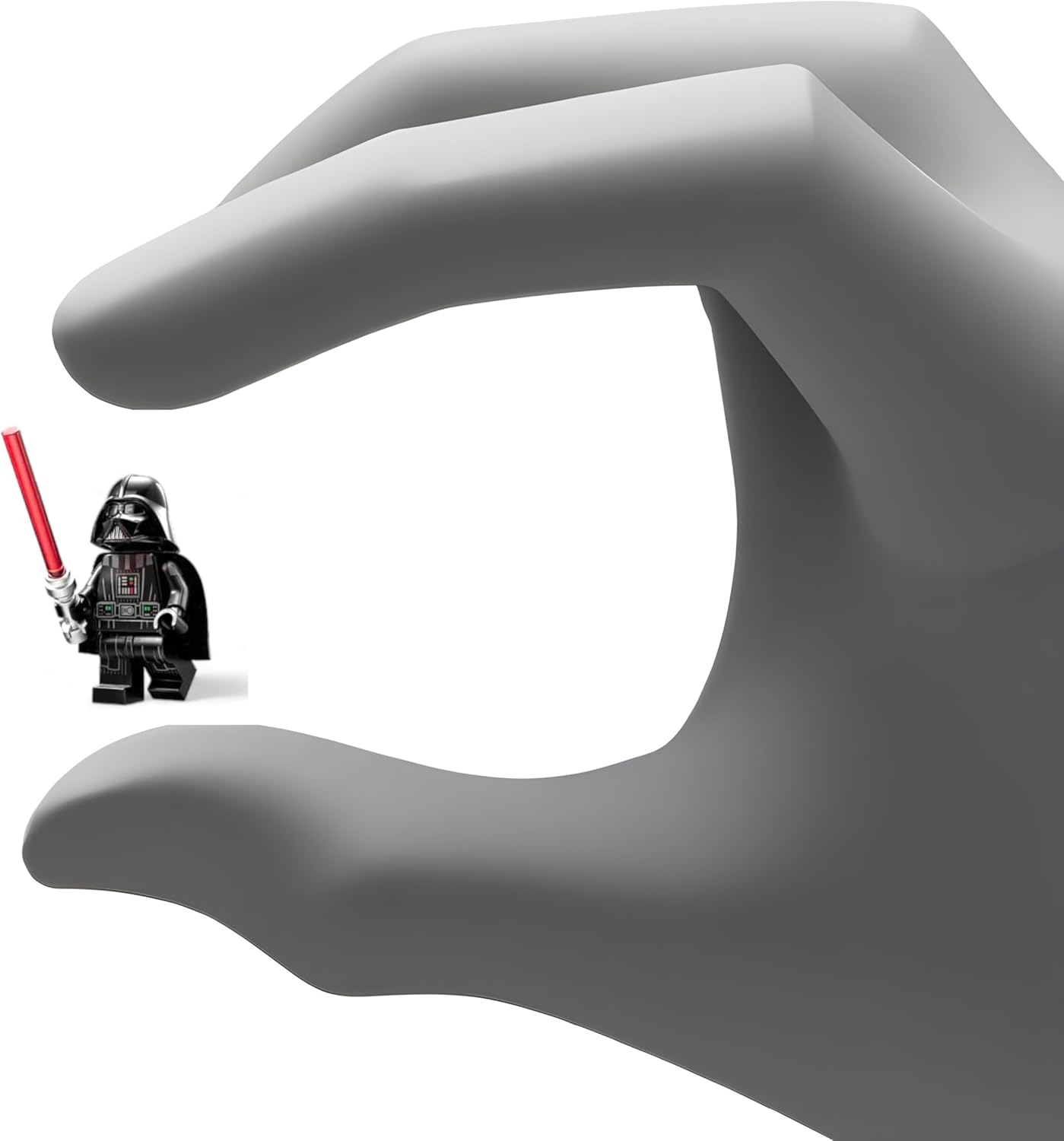 Lego Star Wars Darth Vader Mini Figure with Lightsaber and Extra Black Cape