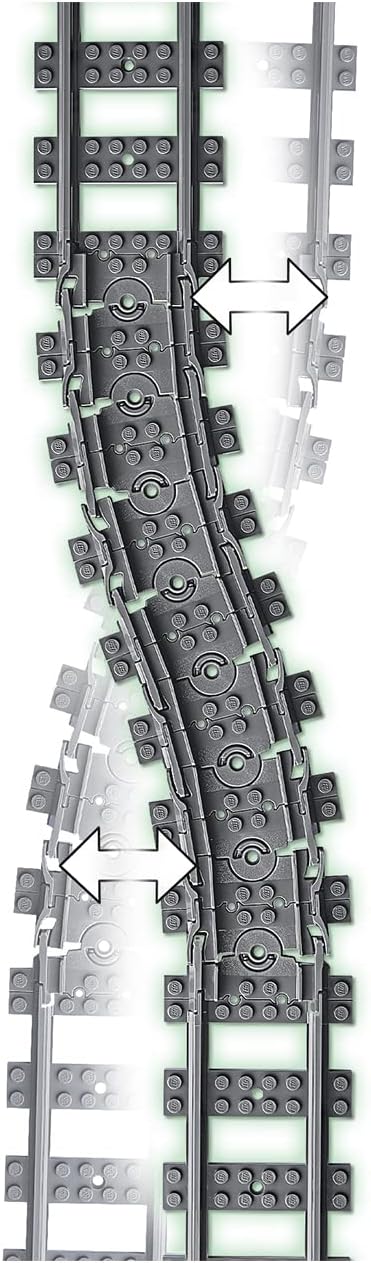 LEGO City Train Tracks 60205, Children's Toy