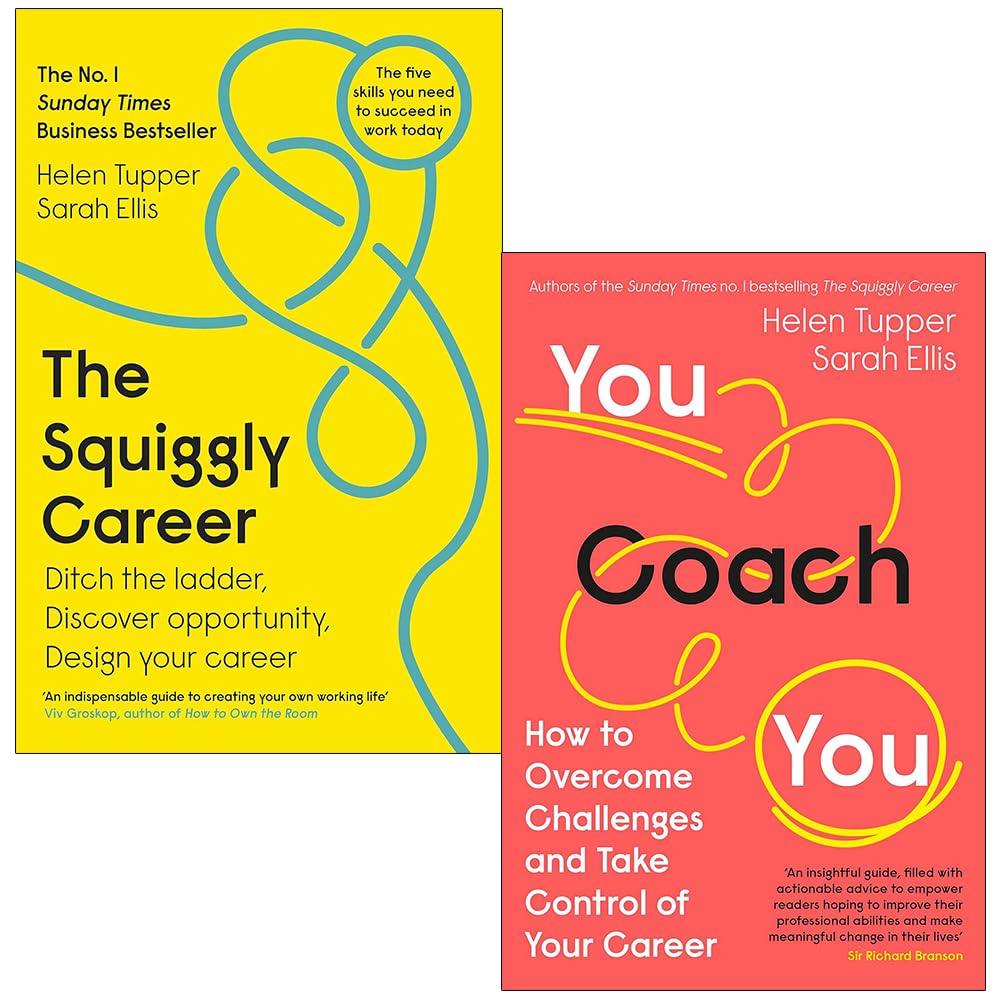 The Squiggly Career & You Coach You By Helen Tupper, Sarah Ellis 2 Books Collection Set