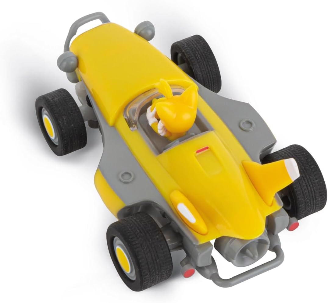 Carrera RC I Team Sonic Racing Mini RC 1:43 I Remote Controlled Vehicle I Officially Licensed I Authentic Sonic the Hedgehog Design I Detailed Display I For Sonic Fans