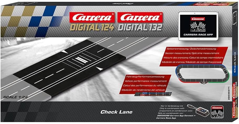 Carrera DIGITAL 132 & DIGITAL 124 Check Lane 20030371 Extension Item